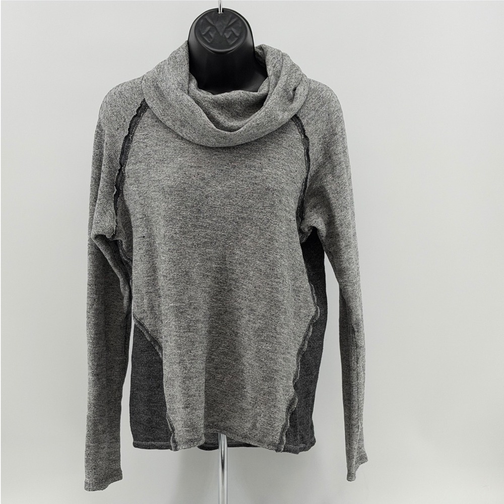 KÜHL KUHL Nova Cowl Neck Pullover XL Heathered Sweater Athleisure Gorpcore